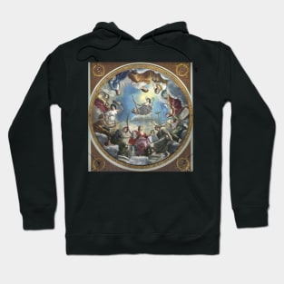 Orazio Gentileschi,An Allegory of Peace and the Arts Hoodie